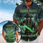 Iron Maiden World Tour 2026 Short Sleeve Button-Down Shirt – TMTHU7987