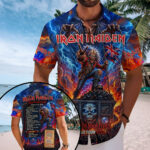 Iron Maiden World Tour 2026 Short Sleeve Button-Down Shirt –  TMTHU8093