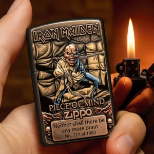 Iron Maiden Zippo Lighter Case (No Insert) - TMTHU8670