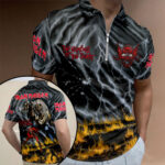 Iron Maiden Zip Polo Shirt – HOAT20286