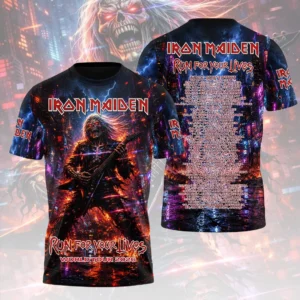 Iron Maiden 2026 World Tour 3D Apparel - HOATT20332