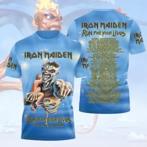 Iron Maiden 2026 World Tour 3D Apparel - HOATT20504