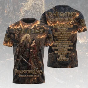 Iron Maiden 2026 World Tour 3D Apparel - HOATT20582