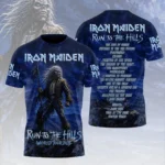Iron Maiden 2026 World Tour 3D Apparel – HOATT20520