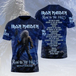 Iron Maiden 2026 World Tour 3D Apparel - HOATT20520