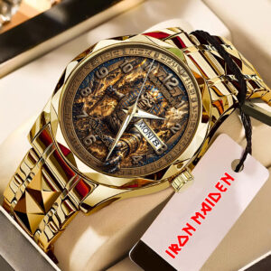 Iron Maiden Alloy Luxury Quartz Watch - TMTHU7904