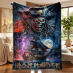 Iron Maiden Fleece Blanket – TMTHU7913