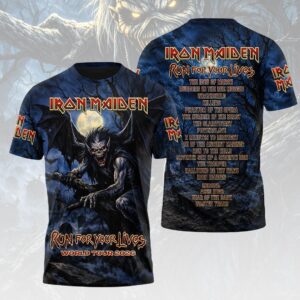 Iron Maiden 2026 World Tour 3D Apparel - HOATT20268