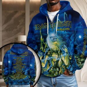 Iron Maiden 3D Unisex Waffle Hoodie - HOATT20161