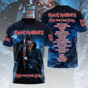 Iron Maiden 2026 World Tour 3D Apparel - HOATT20310