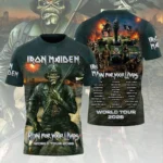 Iron Maiden 2026 World Tour 3D Apparel – HOATT20631