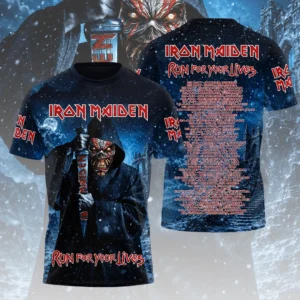 Iron Maiden 2026 World Tour 3D Apparel - HOATT20481