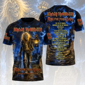 Iron Maiden 2026 World Tour 3D Apparel - HOATT20000