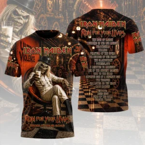 Iron Maiden 2026 World Tour 3D Apparel - HOATT20683