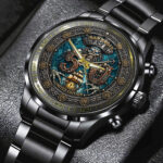 Iron Maiden 50th Anniversary Black Stainless Steel Watch – TMTHU8031