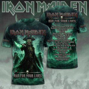 Iron Maiden World Tour 2026 3D Apparel - TMTHU8117
