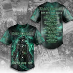 Iron Maiden World Tour 2026 Baseball Jersey – TMTHU8066