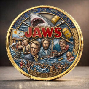 Jaws 50th Anniversary Commemorative Coin - TANTN24761
