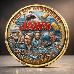 Jaws 50th Anniversary Commemorative Coin - TANTN24760