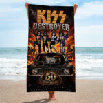 KISS Rectangle Beach Towel – TMTHU8550
