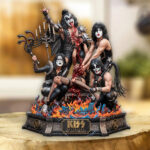 KISS Destroyer 50th Anniversary 2026 Custom Shape Acrylic Plaque – TMTHU7971