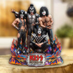 KISS Destroyer 50th Anniversary 2026 Custom Shape Acrylic Plaque – TMTHU8035