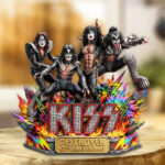 KISS Destroyer 50th Anniversary Custom Shape Acrylic Plaque – TMTHU8078