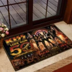 KISS Lovegun 50th Anniversary Custom Doormat – TMTHU8908