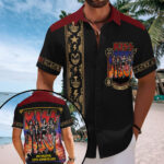 KISS Short Sleeve Button-Down Shirt – TMTHU7964