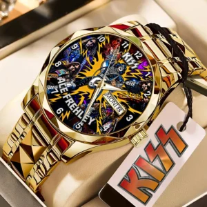 KISS x Ace Frehley Alloy Luxury Quartz Watch - TMTHU8819