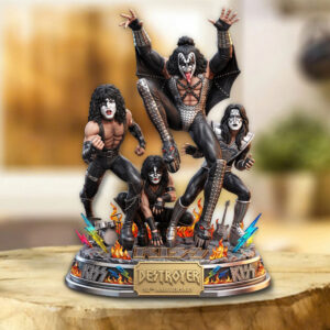 KISS Destroyer 50th Anniversary Custom Shape Acrylic Plaque - TMTHU8079