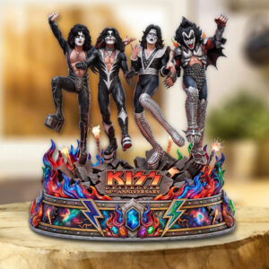 KISS Destroyer 50th Anniversary 2026 Custom Shape Acrylic Plaque - TMTHU8034