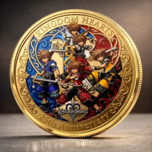 Kingdom Hearts 25th Anniversary Commemorative Coin - GNE8178