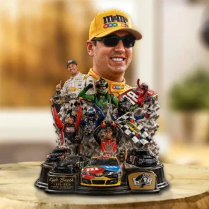 Kyle Busch Custom Shape Acrylic Plaque - GNE8215