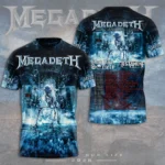 Megadeth 3D Apparel – TMTHU8854