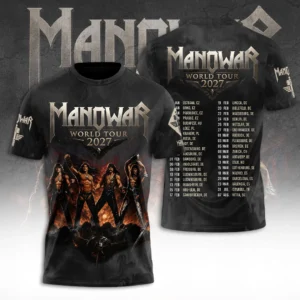 Manowar Tour 2027 3D Apparel - TANTN25041