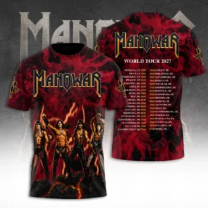 Manowar Tour 2027 3D Apparel - TANTN25047
