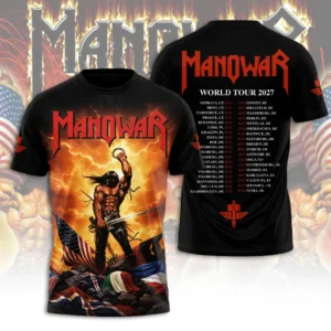 Manowar Tour 2027 3D Apparel - TANTN25045