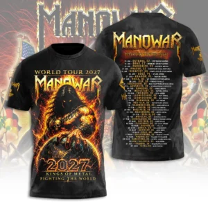 Manowar Tour 2027 3D Apparel - TANTN25091