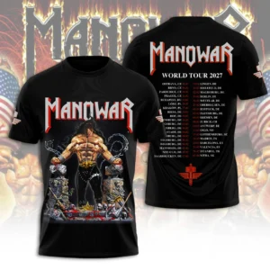 Manowar Tour 2027 3D Apparel - TANTN25093