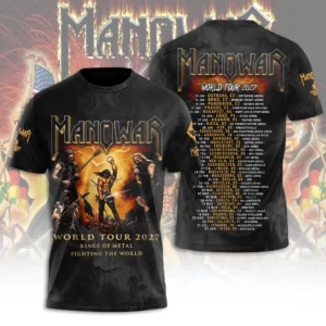 Manowar Tour 2027 3D Apparel - TANTN25039