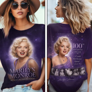 Marilyn Monroe 100th Anniversary 3D Apparel - TMTHU7910
