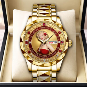 Marilyn Monroe 100th Anniversary Alloy Luxury Quartz Watch - HOATT20037