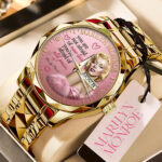 Marilyn Monroe 100th Anniversary Alloy Luxury Quartz Watch – TMTHU7941