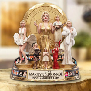 Marilyn Monroe 100th Anniversary Custom Shape Acrylic Plaque - TMTHU7977