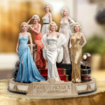 Marilyn Monroe 100th Anniversary Custom Shape Acrylic Plaque – TMTHU7978