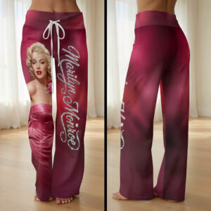 Marilyn Monroe 100th Anniversary High-Waisted Straight-Leg Trousers - HOATT20131