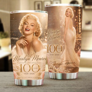 Marilyn Monroe 100th Anniversary Tumbler Cup - TMTHU7936