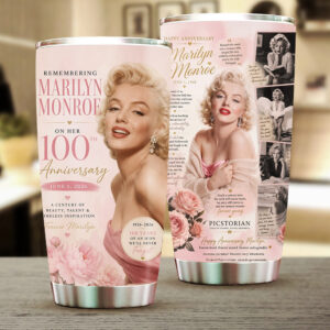 Marilyn Monroe 100th Anniversary Tumbler Cup - TMTHU7937
