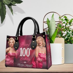 Marilyn Monroe 100th Anniversary Leather HandBag - HOATT19993